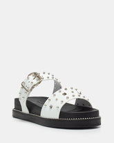 Sandalia Doble Banda Studs Hebilla - 13264