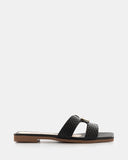 Sandalia Slide Trenzada