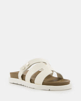 Sandalias Planas de Tiras con Hebillas