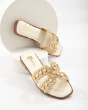 Sandalia Slide Con tachuelas