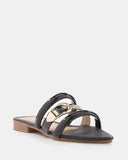 Sandalia Mule Chic Gold