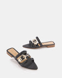 Sandalia Mule Chic Gold