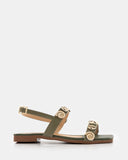 Sandalia Studs Dorados