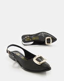 Baleta Slingback Hebilla