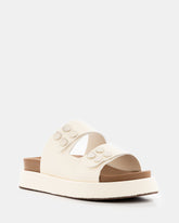 Sandalias de plataforma con doble hebilla