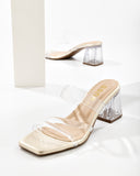 Sandalia Transparente Vael