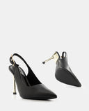 Stiletto Slingback Dorado - 20717