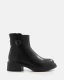 Botín Back Zip Buckle - 20806