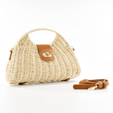 Bolsa Hobo Mimbre Tejido Natural - 825BAG-021