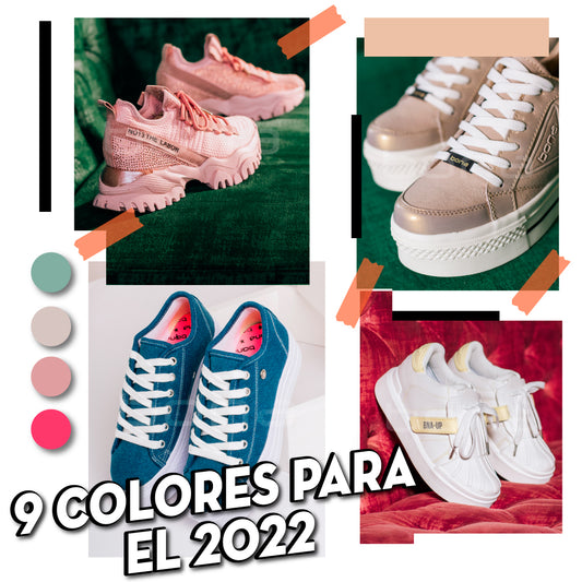 9 COLORES EN TENDENDENCIA PARA EL 2022