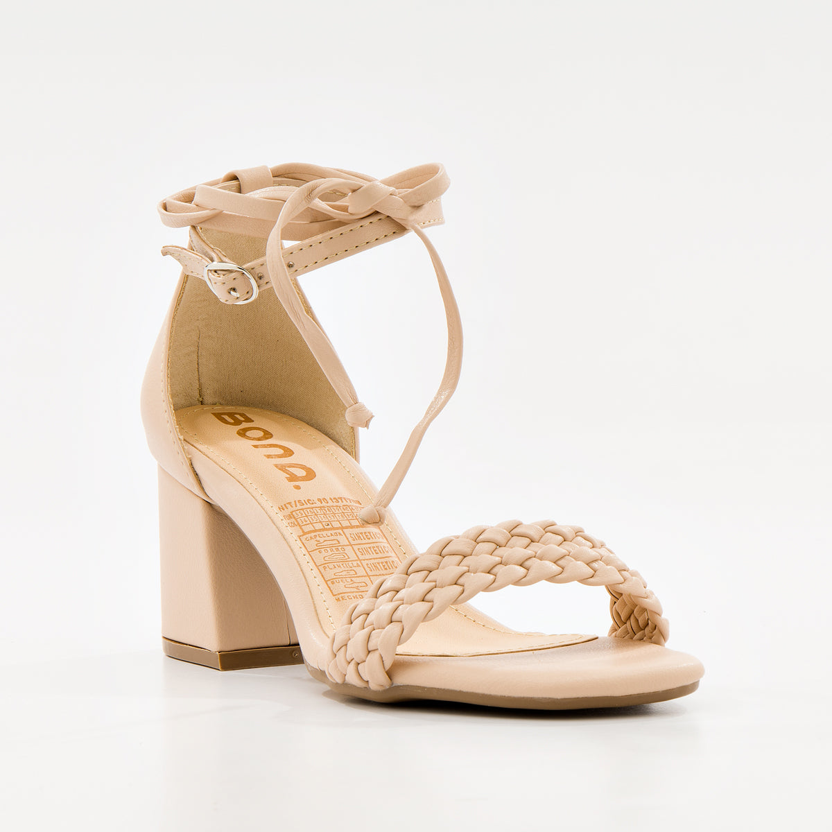 SANDALIA TACÓN CASUAL-17696