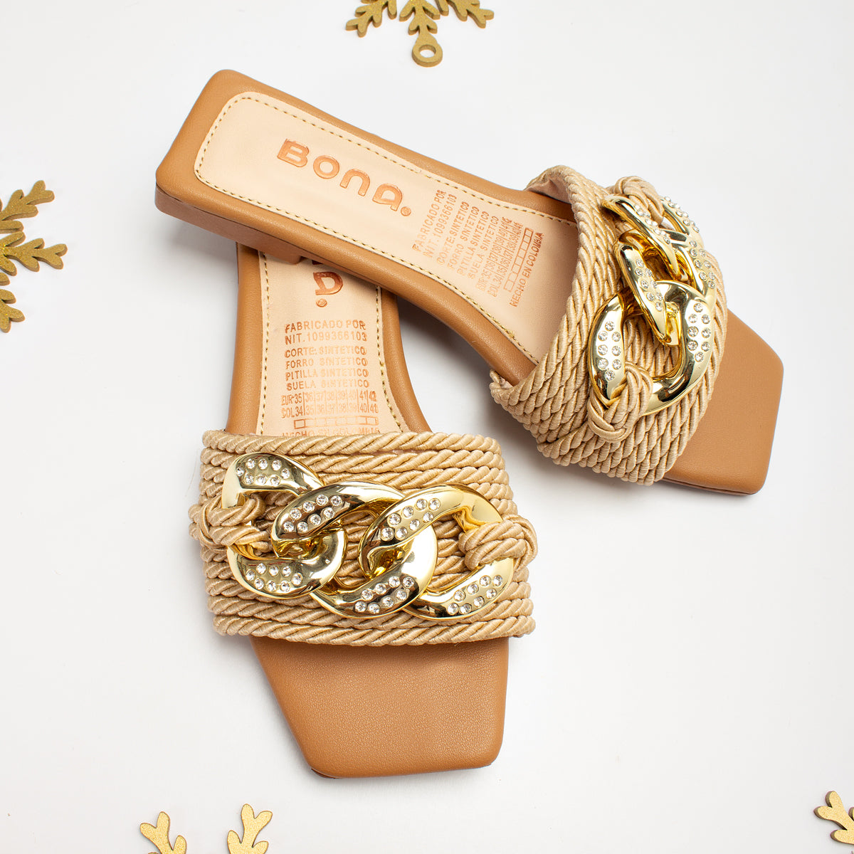 SANDALIA PLANA CLASICA-18466