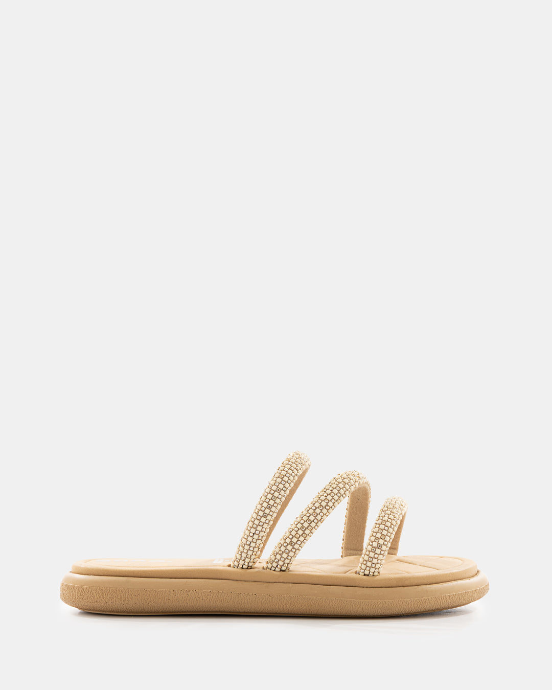 Sandalia Slide con Pedrería - 18722