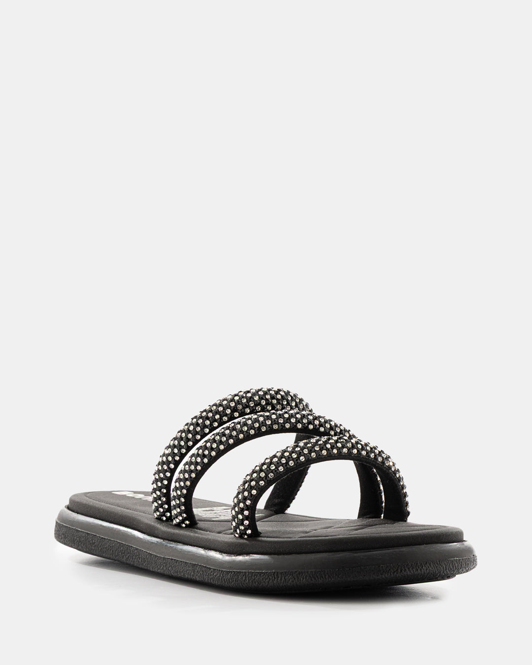 Sandalia Slide con Pedrería - 18722