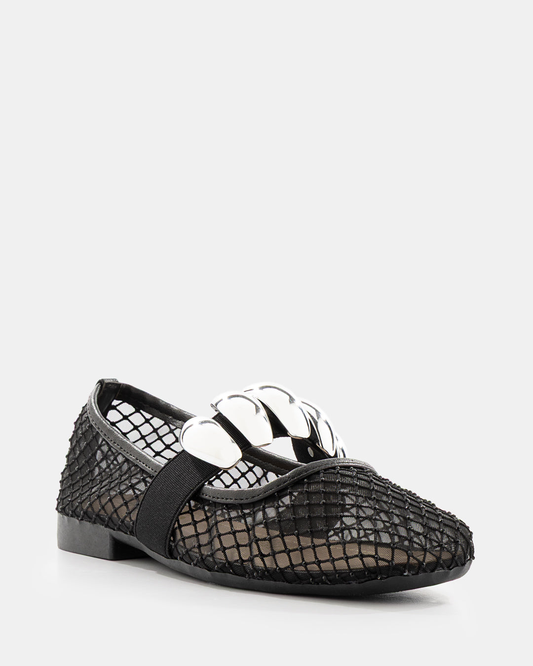 Baleta Malla con Hebillas - 18999