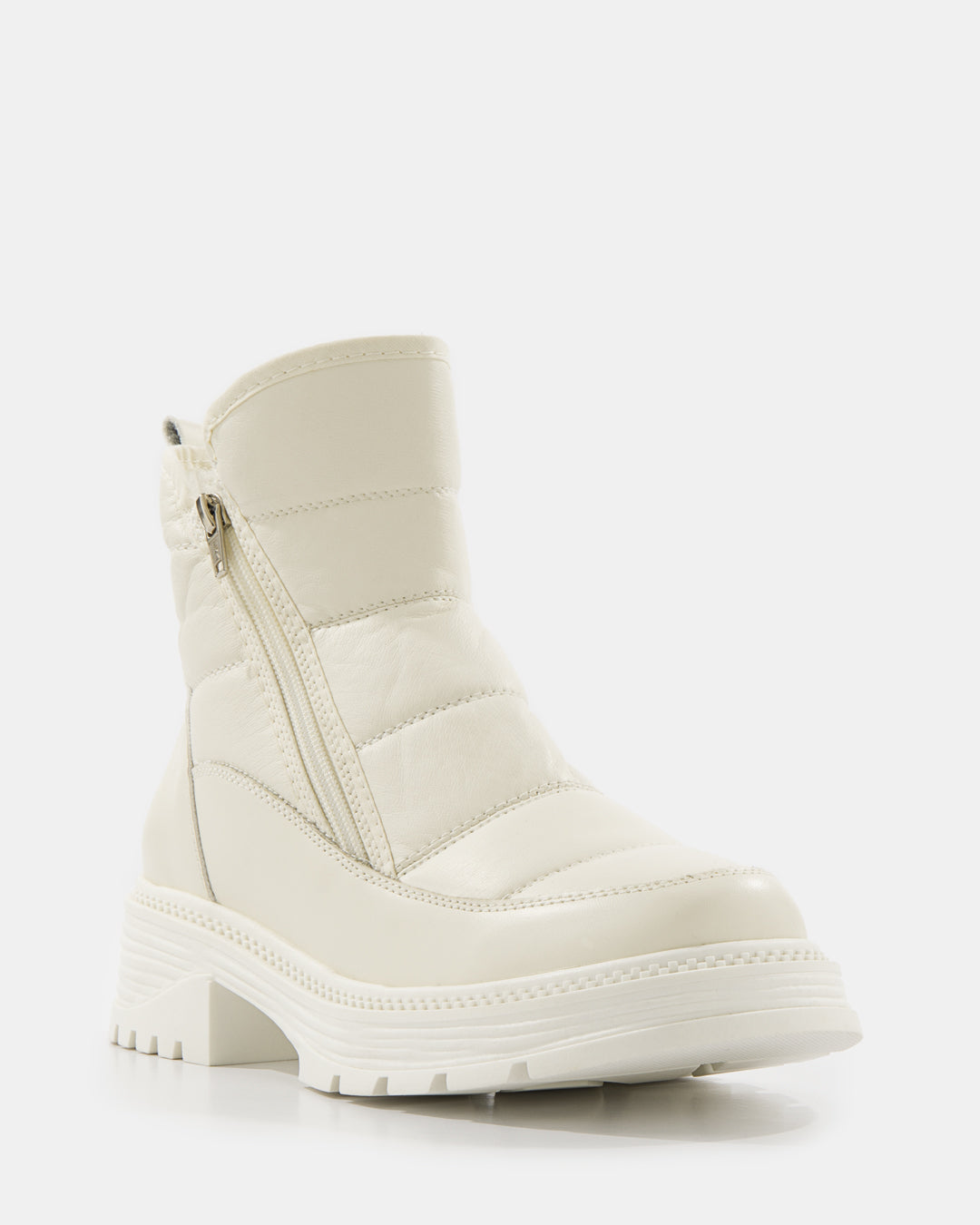 Bota Zipper Chunky