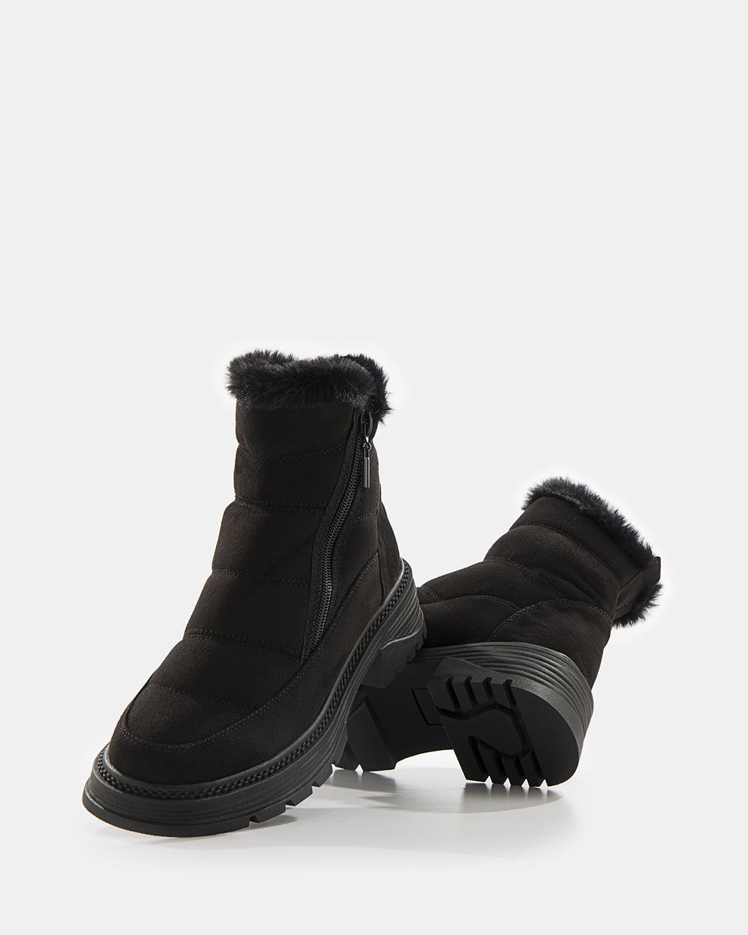 Bota Zipper Chunky