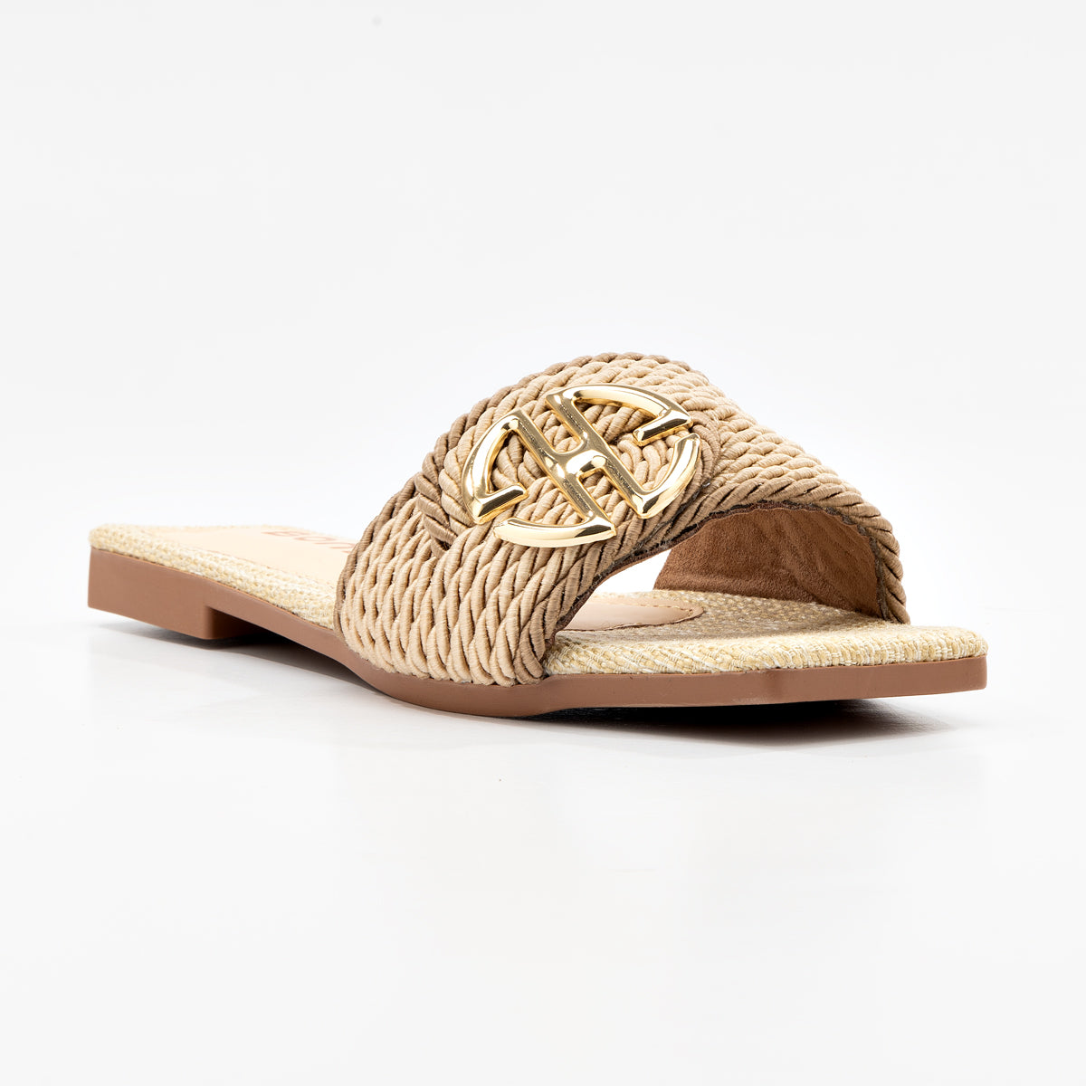 SANDALIA PLANA TRENZADA - 19461