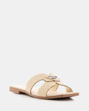Sandalia Slide Trenzada