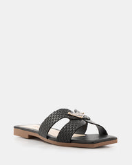 Sandalia Slide Trenzada
