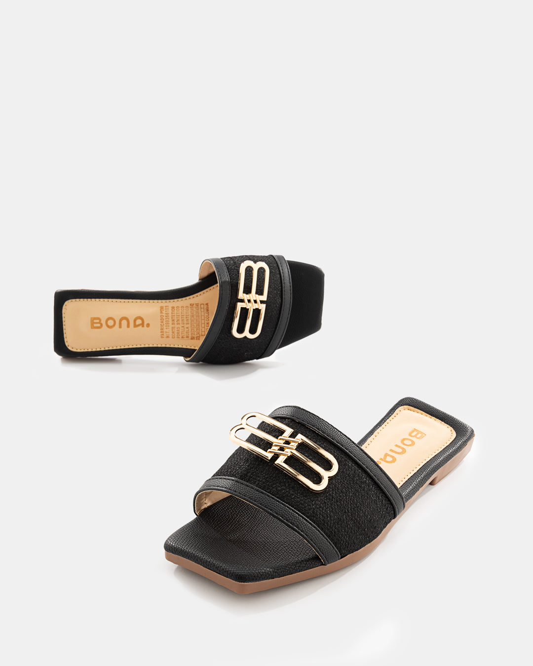 Slide Hebilla Dorada - 19467