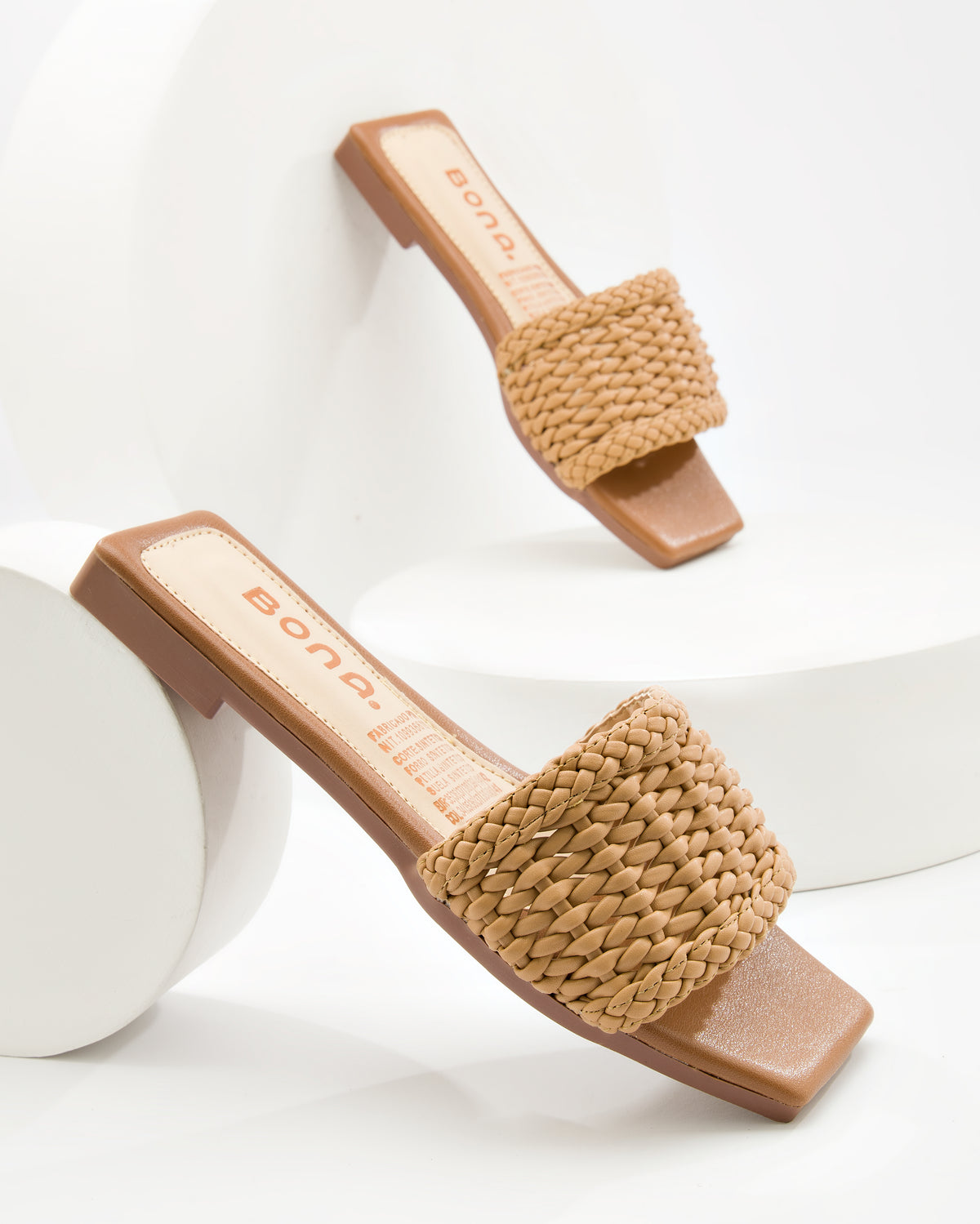Sandalia Mule Tejida