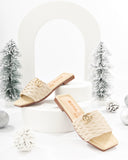 Sandalia Slide Circular - Bona