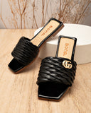 Sandalia Slide Circular - Bona