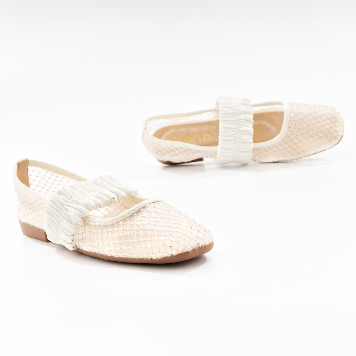 BALETA CON ENCAJE - 19535