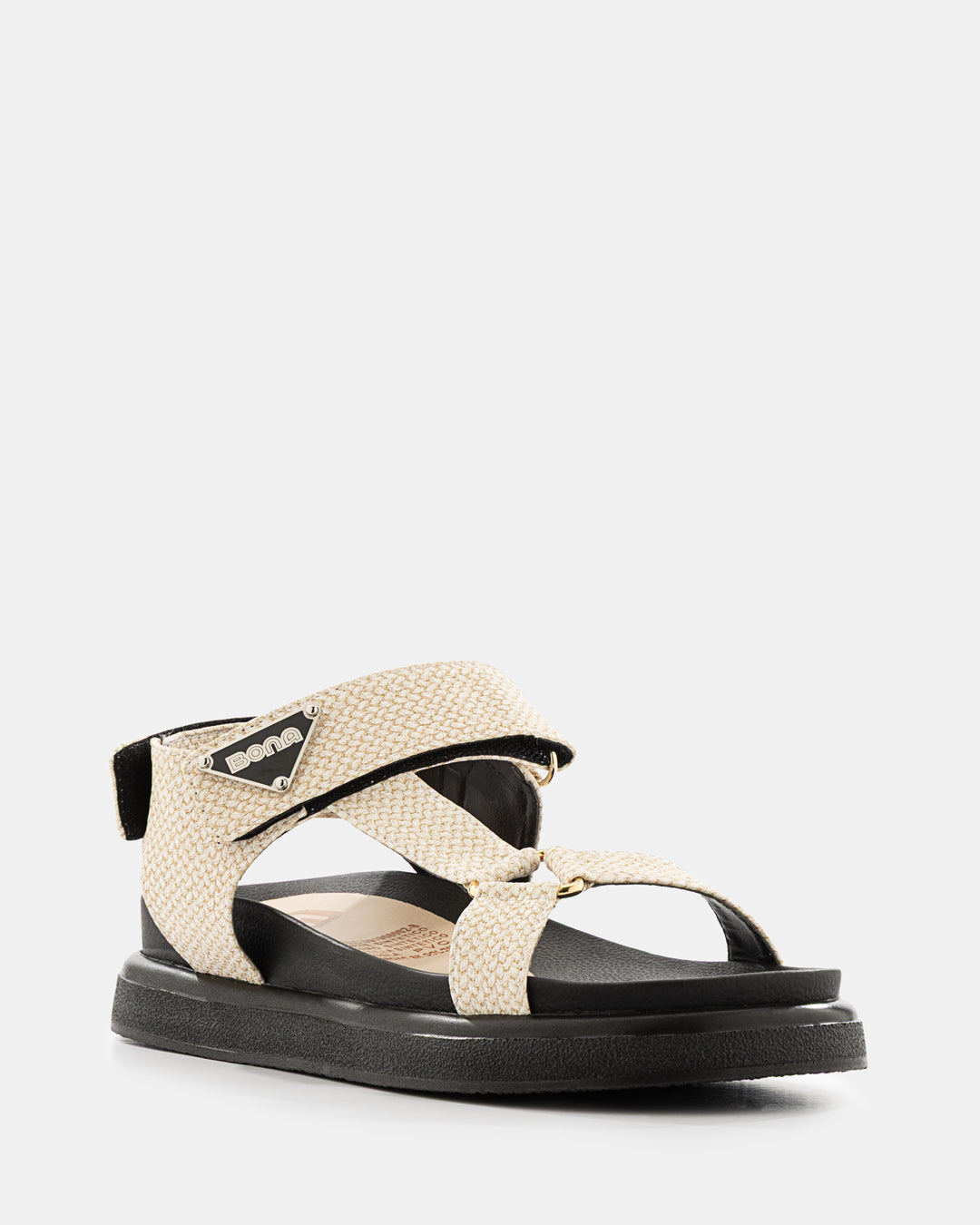 Sandalia Plataforma Bicolor -  19616