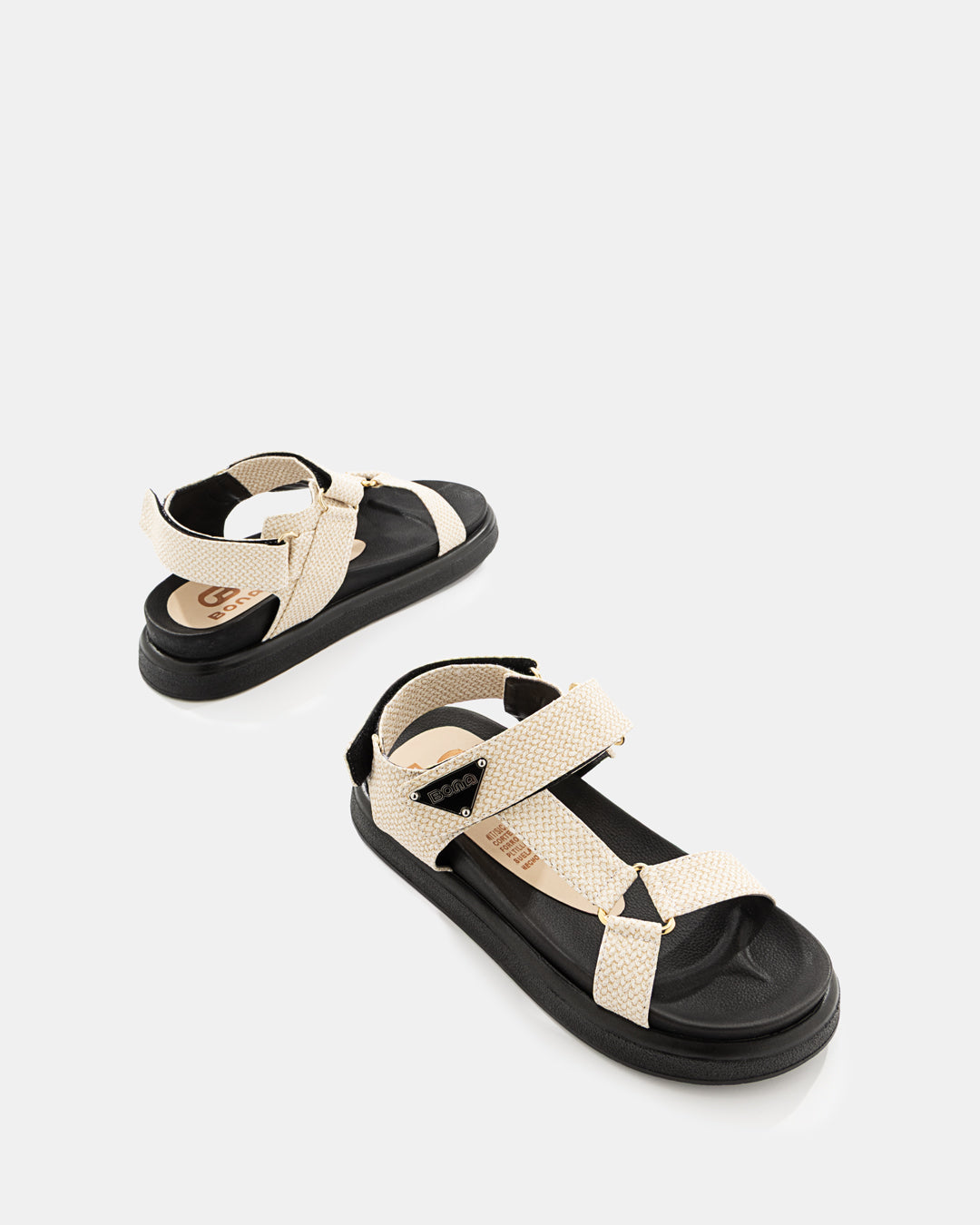 Sandalia Plataforma Bicolor -  19616