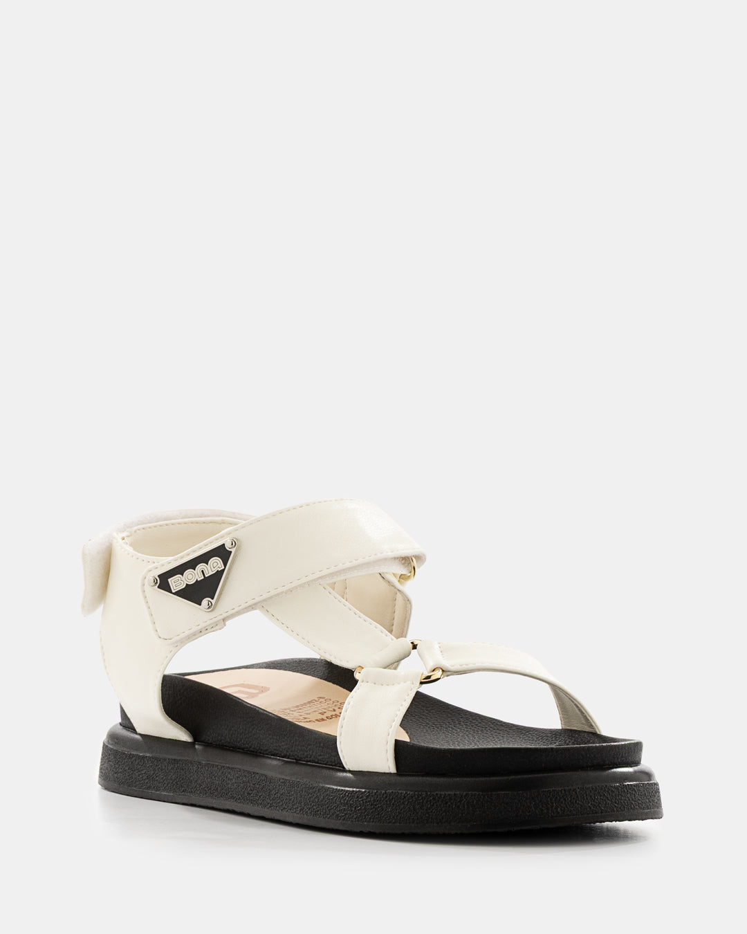 Sandalia Plataforma Bicolor -  19616