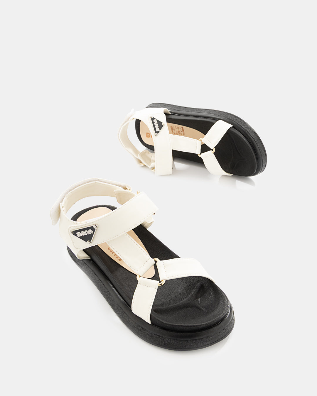 Sandalia Plataforma Bicolor -  19616