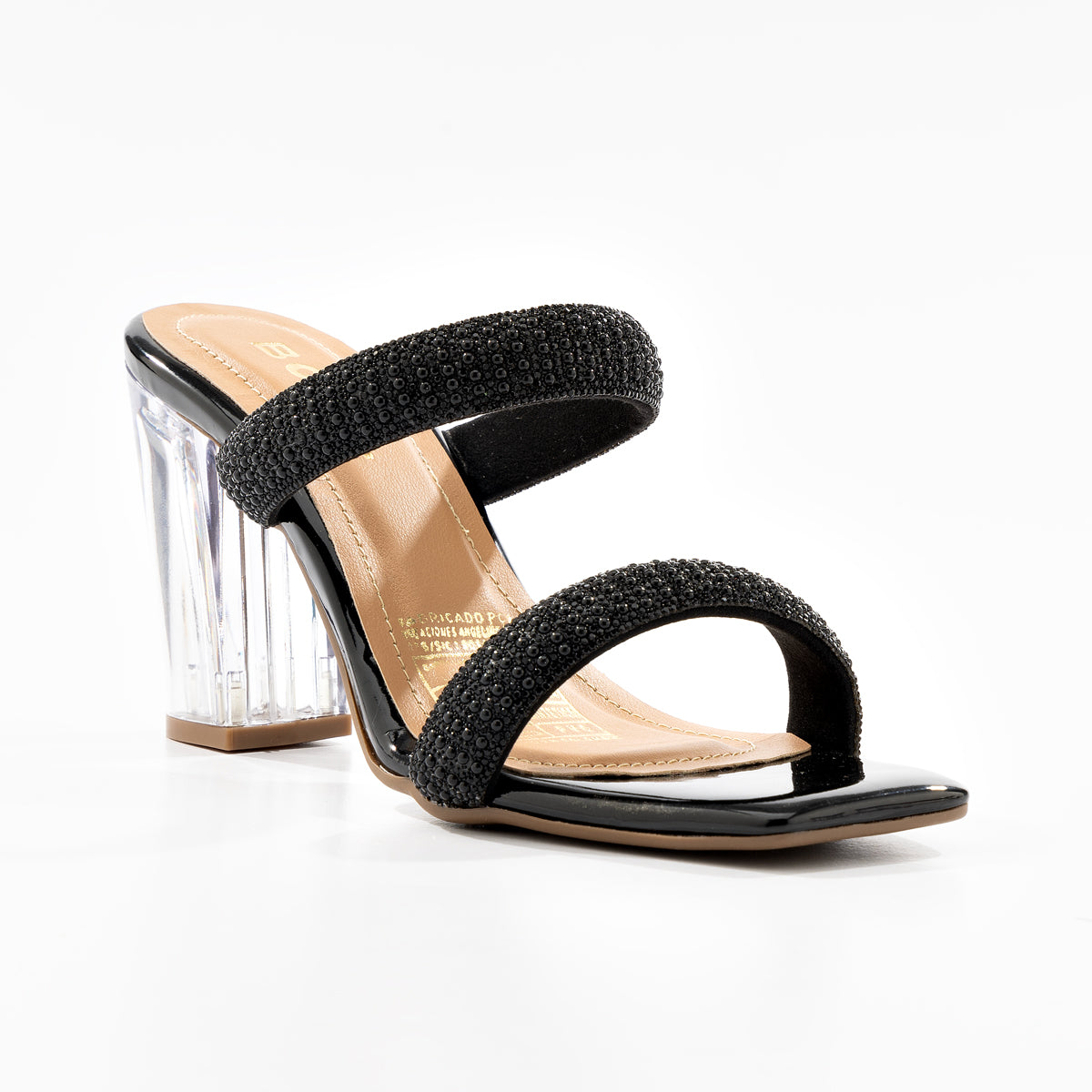 SANDALIA TACON TRASPARENTE - 19633