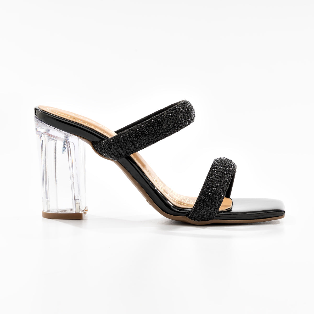 SANDALIA TACON TRASPARENTE - 19633