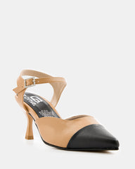 Tacones Slingback Bicolor