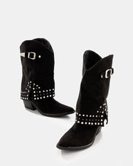 Bota cowboy taches