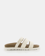 Sandalias Planas de Tiras con Hebillas