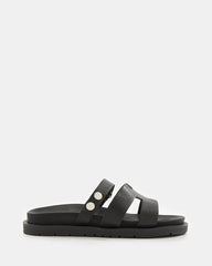 Sandalias Planas de Tiras con Hebillas