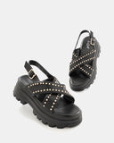 Sandalia Studs Plataforma