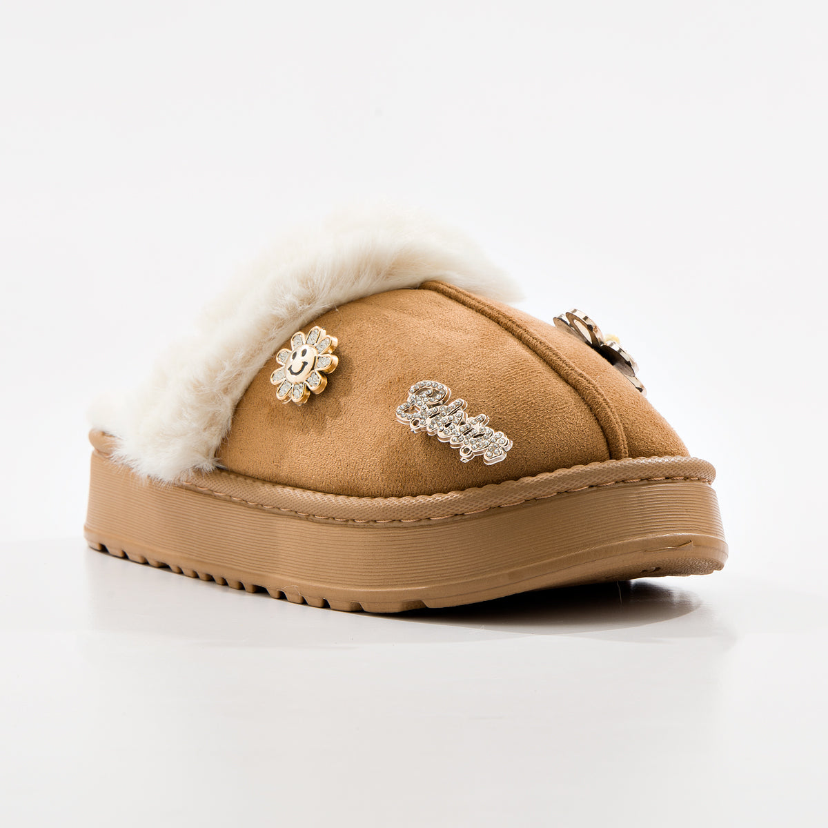 Pantuflas Plataforma Peluche - 19873