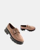 MOCASÍN PLATAFORMA CON HEBILLA
