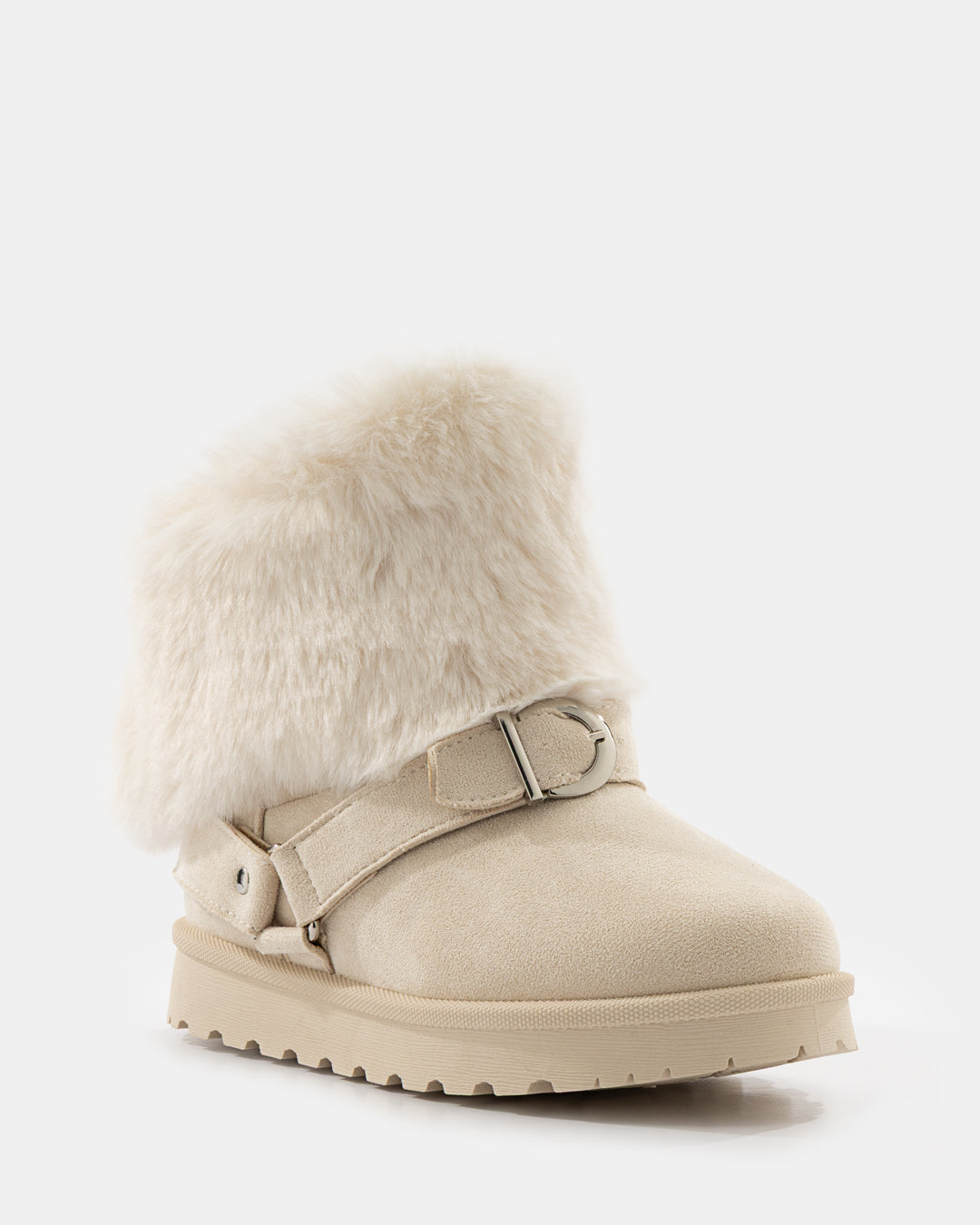 Bota Furry Buckle - 20047