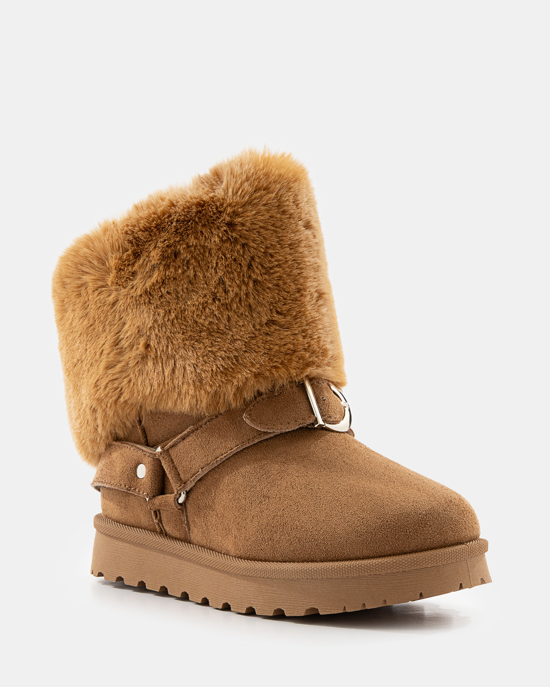 Bota Furry Buckle - 20047