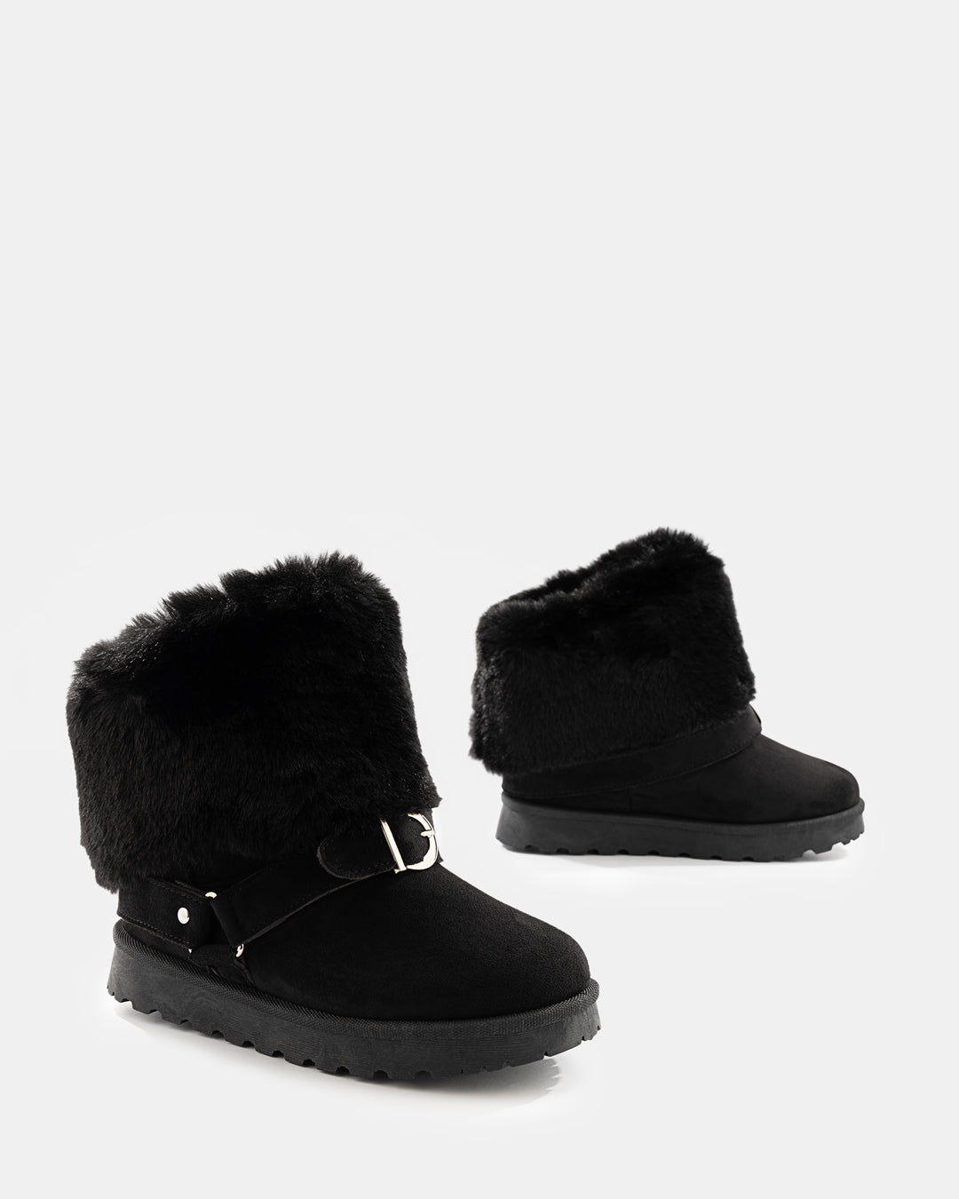 Bota Furry Buckle - 20047
