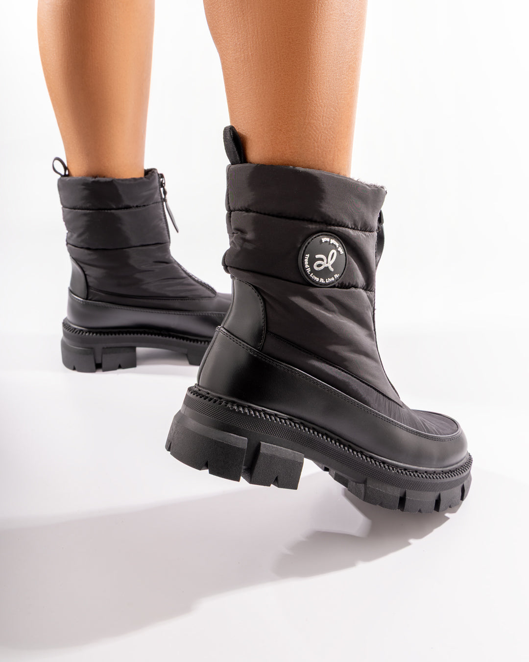 Bota Puffer Zip