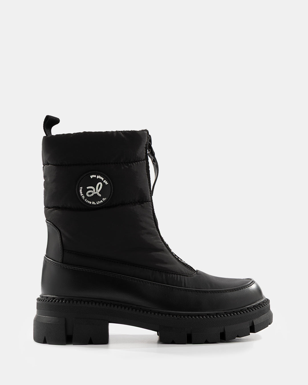 Bota Puffer Zip