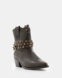 Botines con Tachuelas y Correas - 20054