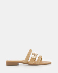 Sandalia Mule Chic Gold
