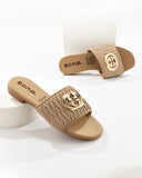 Mule Plana Herraje Dorado